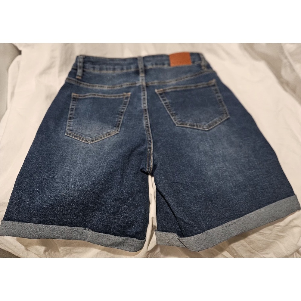 NWT Luvamia Jean Shorts High Rise SMALL - Picture 4 of 5